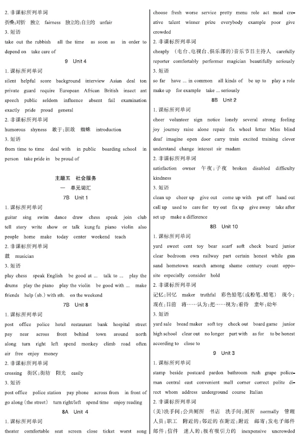 中考 1600 词一轮复习答案重磅发布!夯实基础,冲刺高分就靠它 第4张