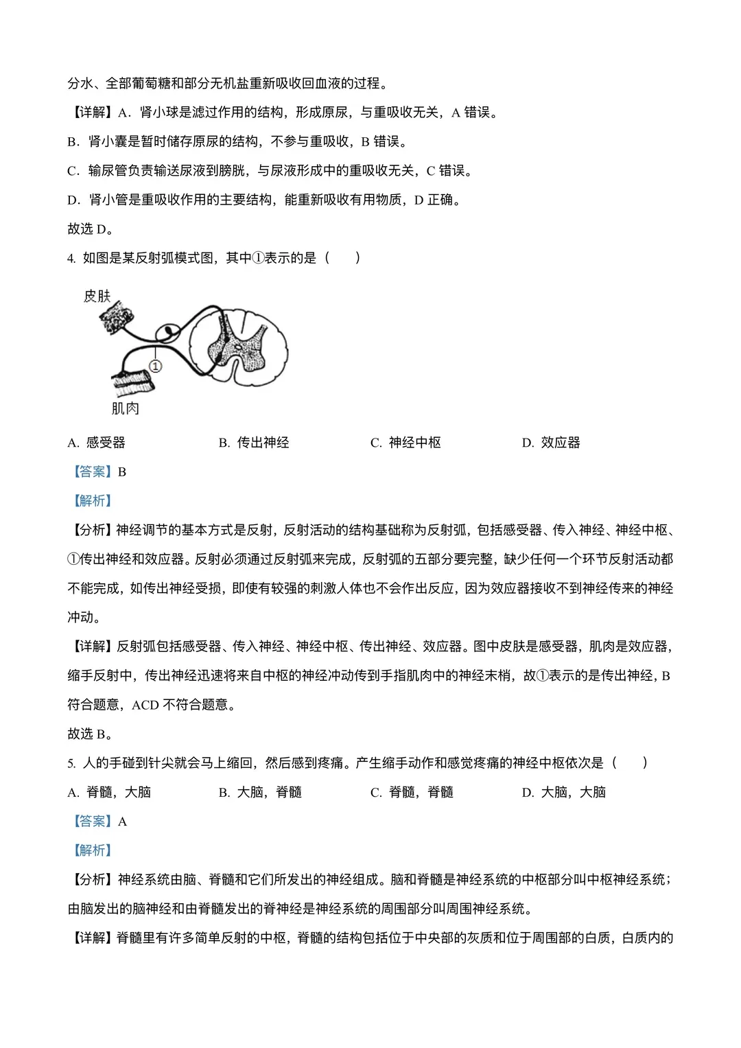 25年上海中考——生物试卷(PDF高清版) 第11张