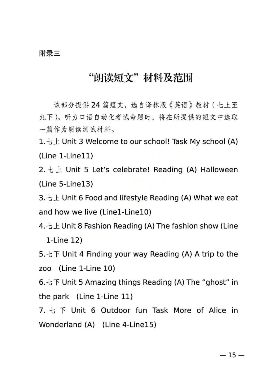 官宣!2026昆山听力口语中考时间已定!附官方口语范文及考试范围! 第12张