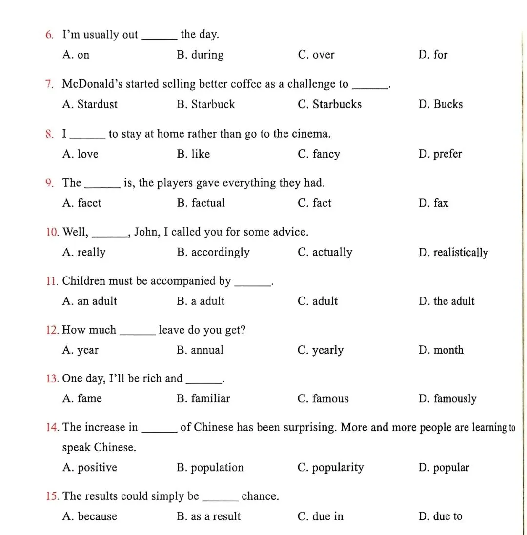 60篇阅读,搞定中考1800词-Passage14 第4张