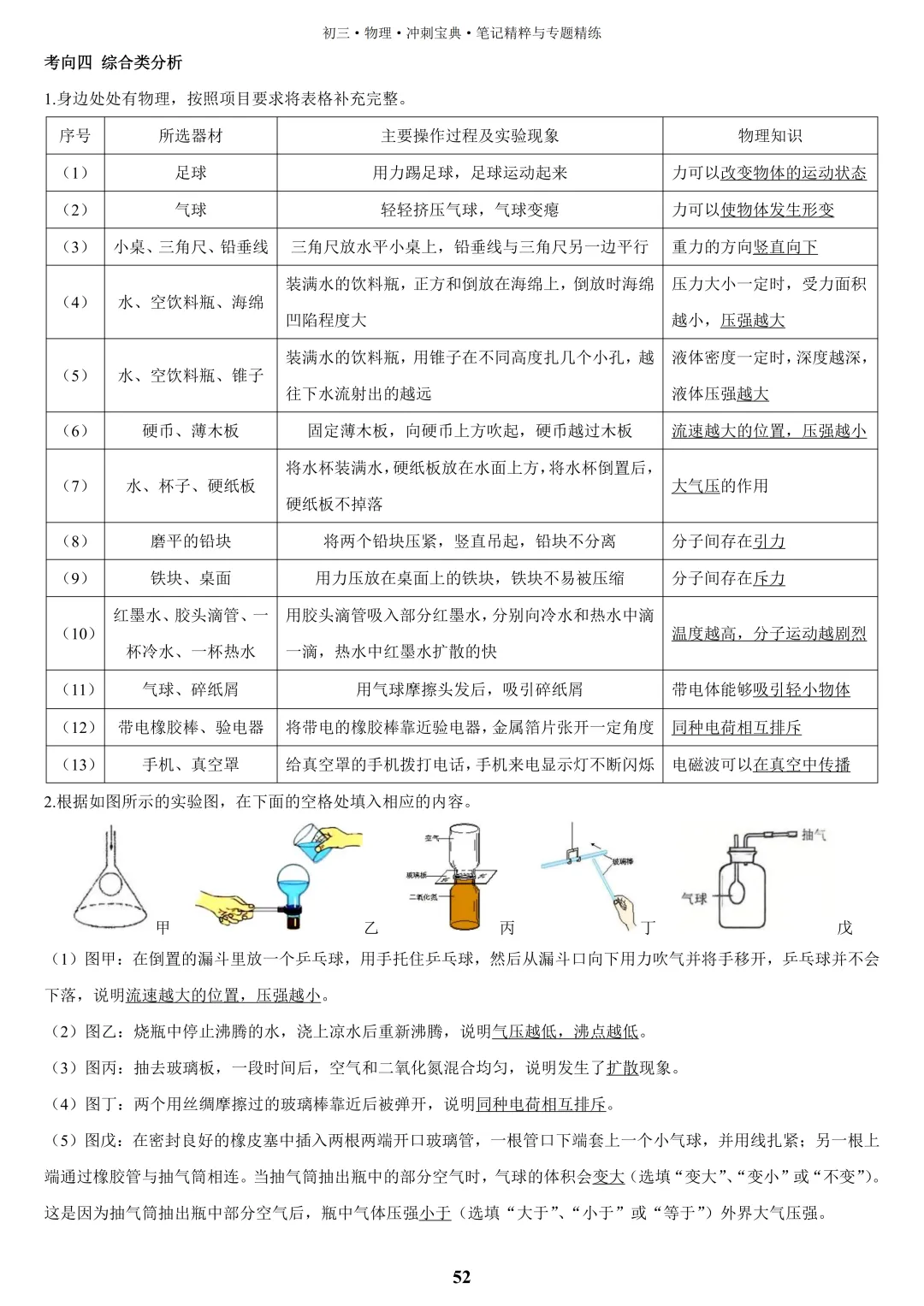 【中考物理】2026届一二轮复习教辅资料全面升级,欢迎咨询订购~ 第19张