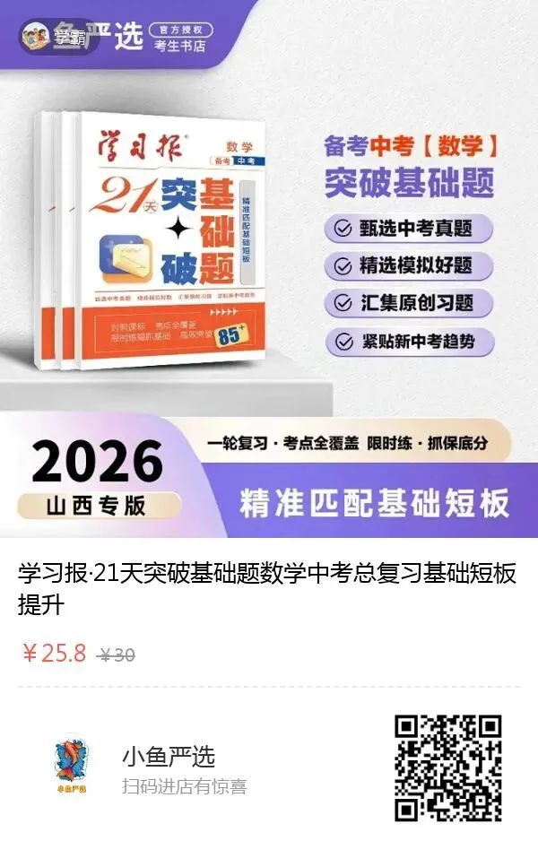 2026年中考学生必备 第11张