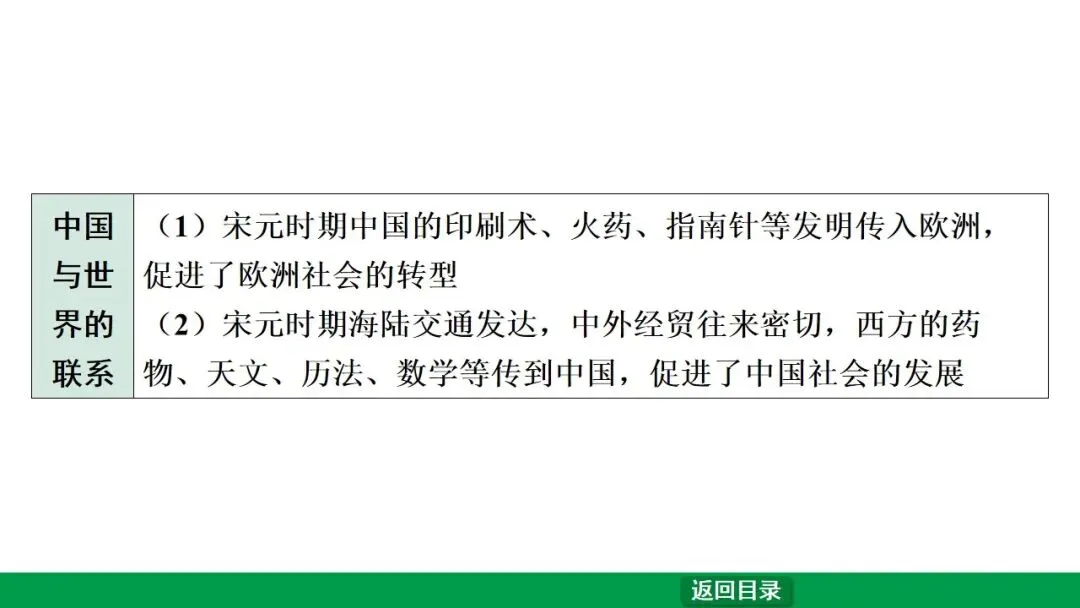 2026江西中考第一轮复习|中古 第六单元 辽宋夏金元时期:民族关系发展和社会变化 第3张