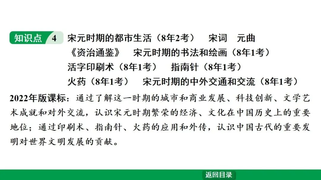2026江西中考第一轮复习|中古 第六单元 辽宋夏金元时期:民族关系发展和社会变化 第39张