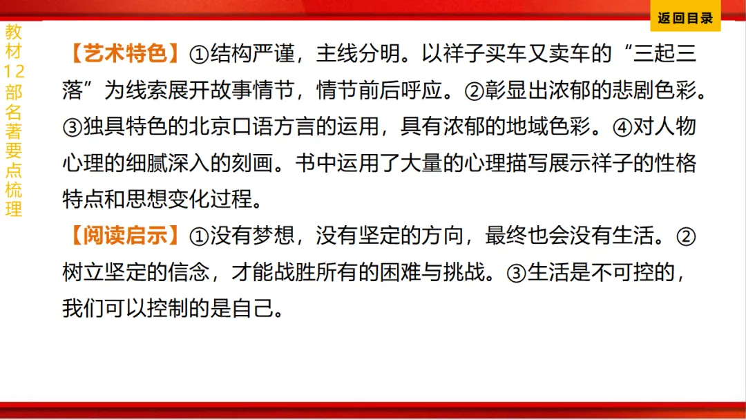 2026年中考语文第一轮复习 专题十四《名著阅读》ppt 第50张