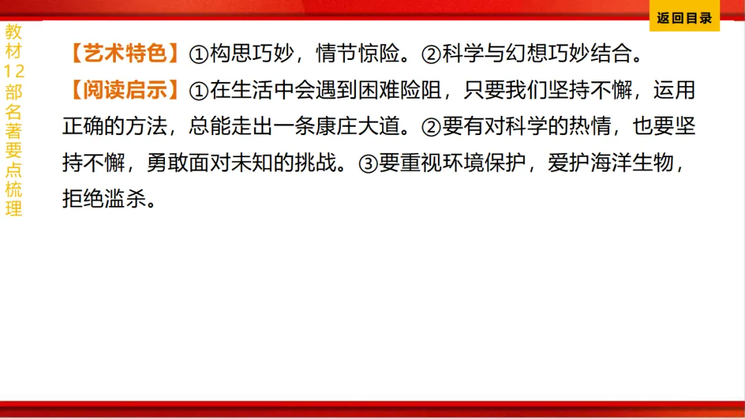 2026年中考语文第一轮复习 专题十四《名著阅读》ppt 第71张