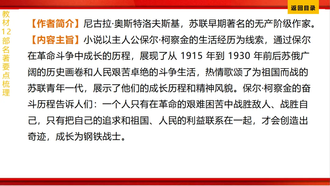 2026年中考语文第一轮复习 专题十四《名著阅读》ppt 第133张
