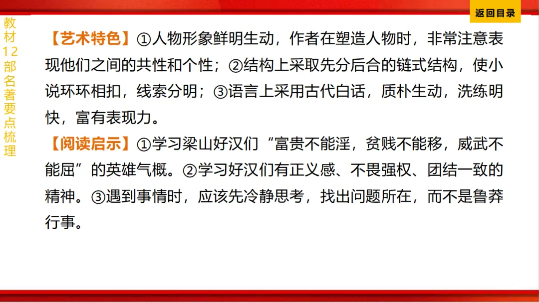 2026年中考语文第一轮复习 专题十四《名著阅读》ppt 第166张