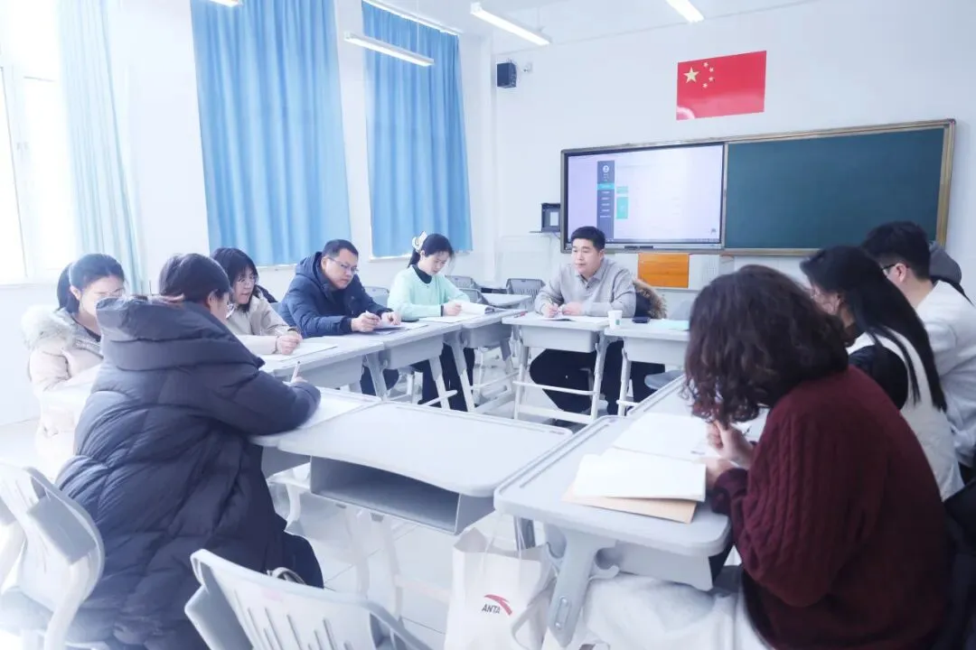 聚焦中考备考 凝聚教学共识 | 滨州渤海中学初中部两校区开展联合教研 第13张