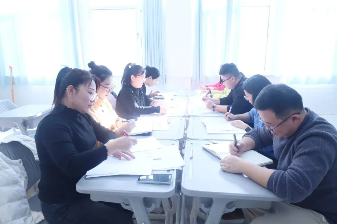 聚焦中考备考 凝聚教学共识 | 滨州渤海中学初中部两校区开展联合教研 第17张