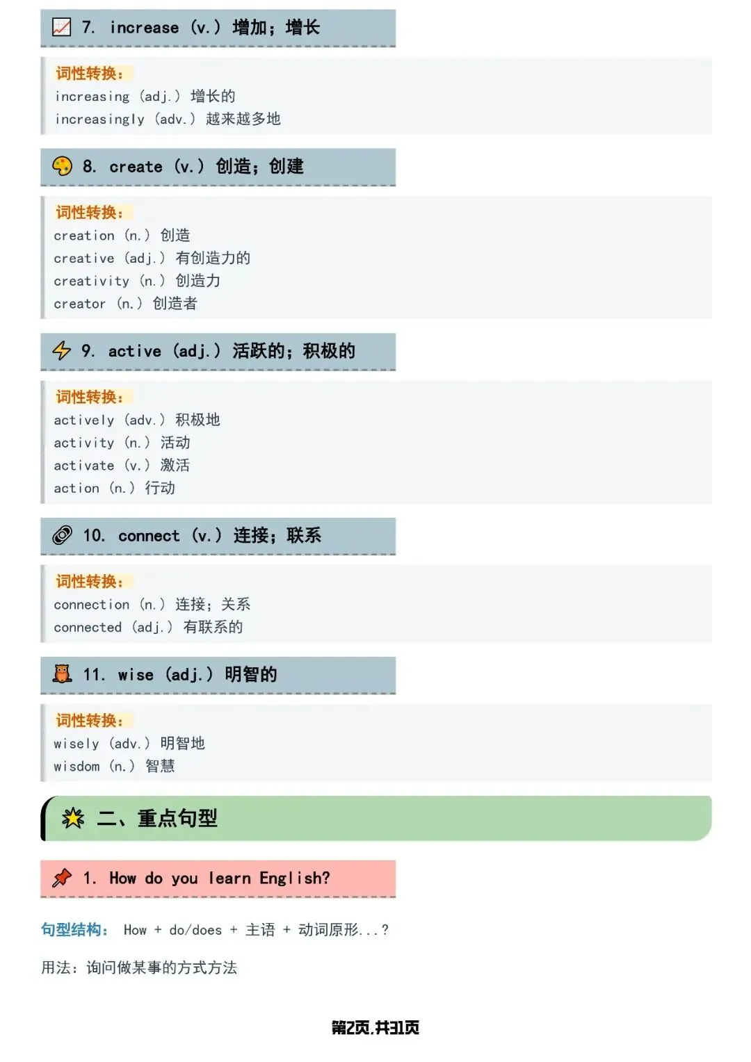 2026中考数学50道经典大题变式练习 第2张