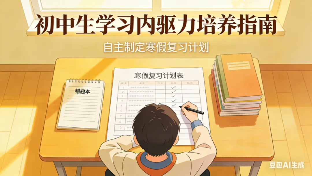 让中考复习“燃”起来!一份帮你激发孩子内驱力的全指南 第3张