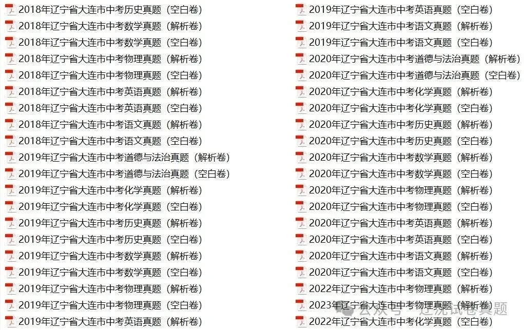 2026辽宁中考时间确定!附往年中考试卷及答案 第4张