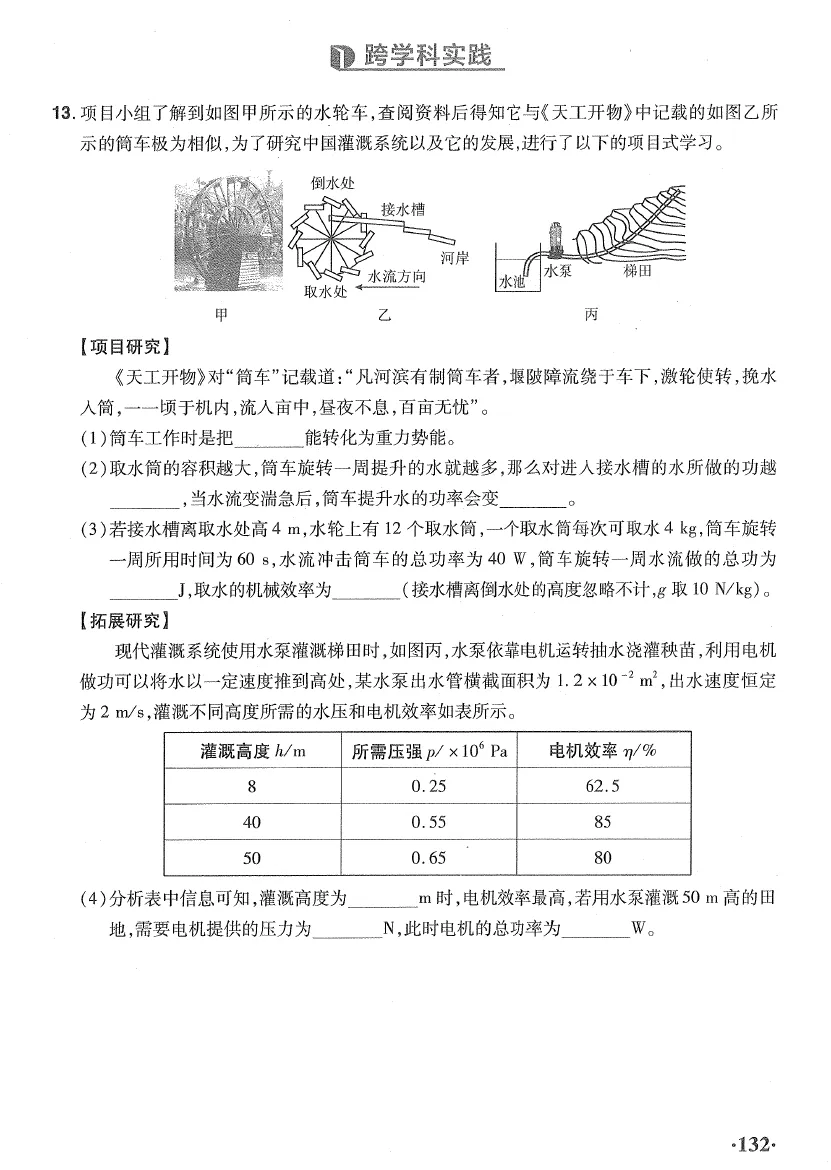 【初中物理】2026版-名师导航中考总复习!(考前复习提纲、课时作业、题型突破、阶段冲刺卷) 第6张