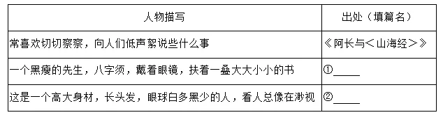 语文中考一轮复习之《朝花夕拾》中考真题训练 第1张