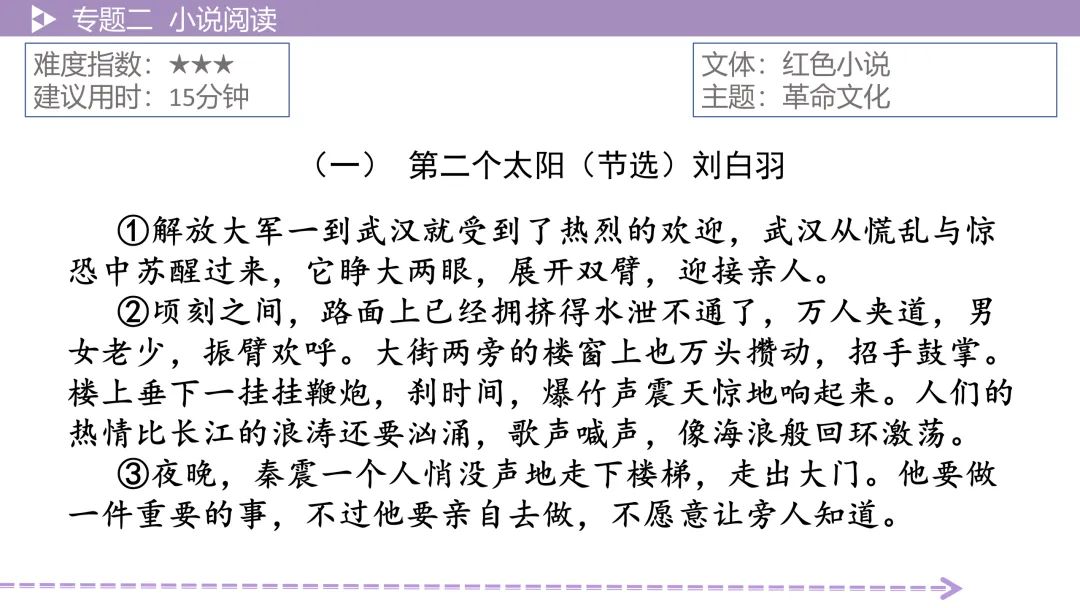 【2026中考总复习】小说阅读:考点训练 第7张