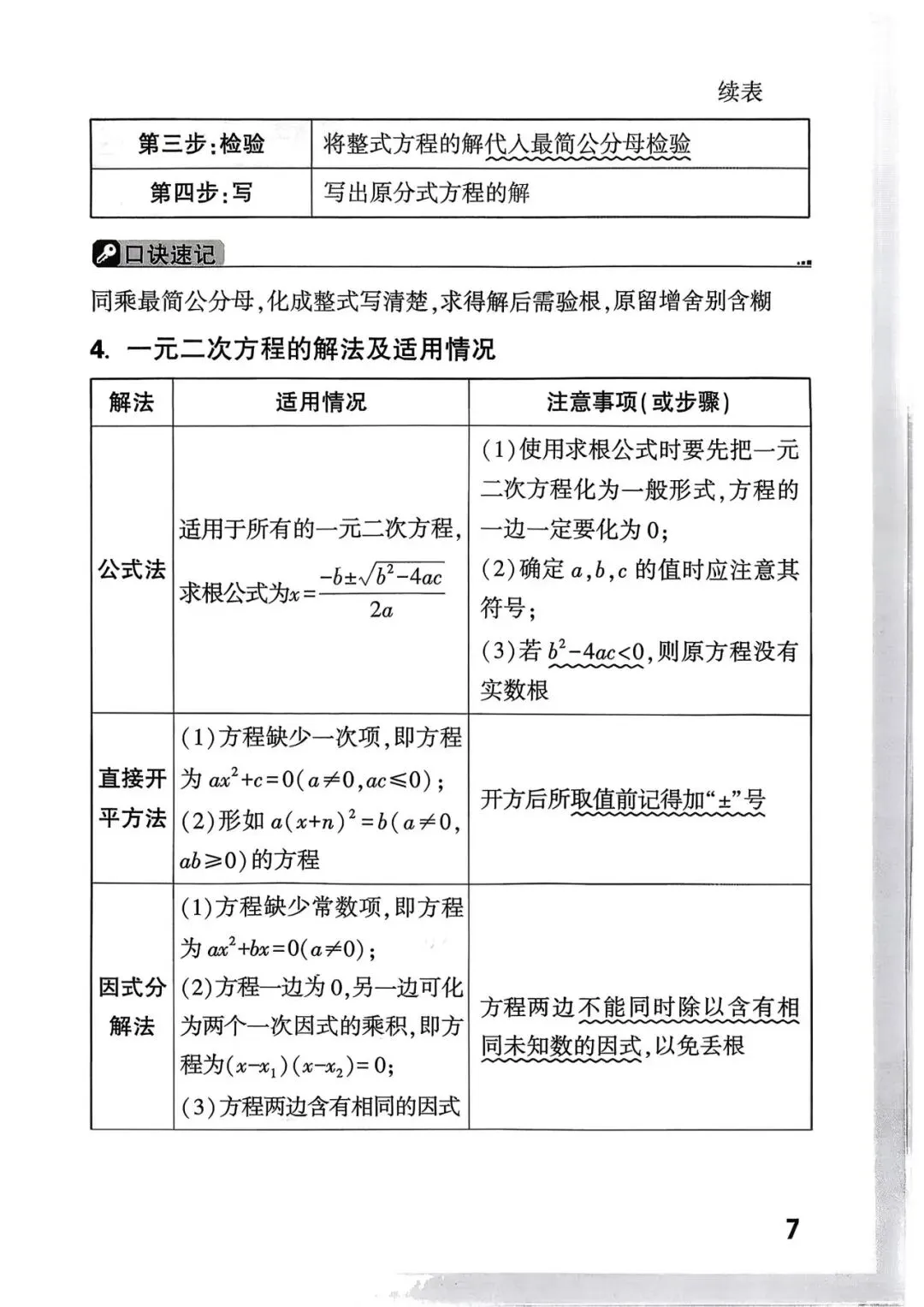 中考考点总结+答题模板 第9张