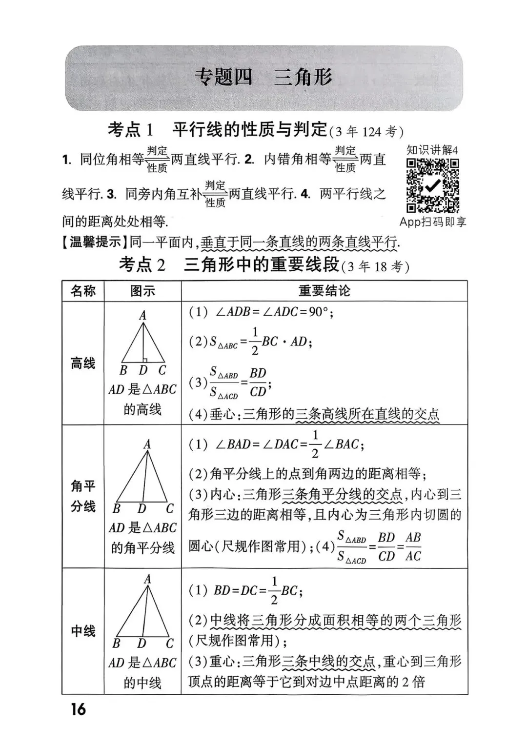中考考点总结+答题模板 第18张