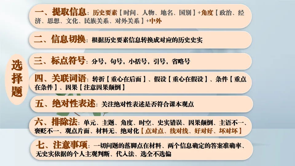 博文战法——2026中考历史复习备课策略与方法大全 第14张