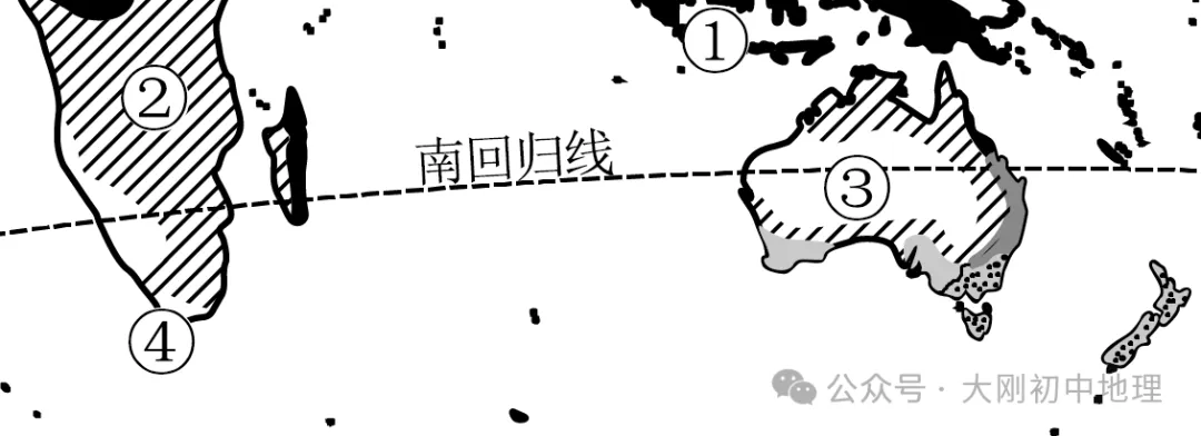 25最新中考模拟地理试卷(3) 第4张