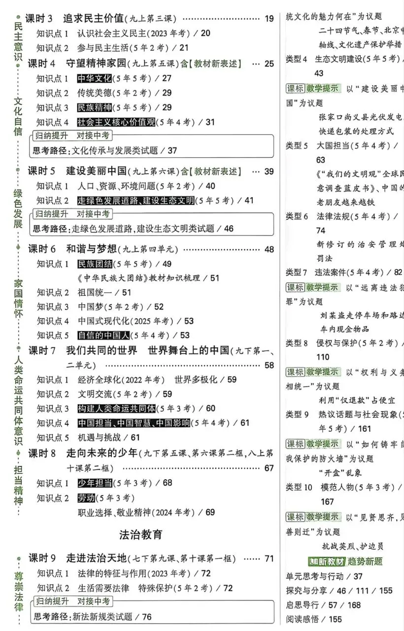 2026《√中考•试题研究》更新山西英语 河北道法 PDF高清电子版,网盘免费打包下载 第12张