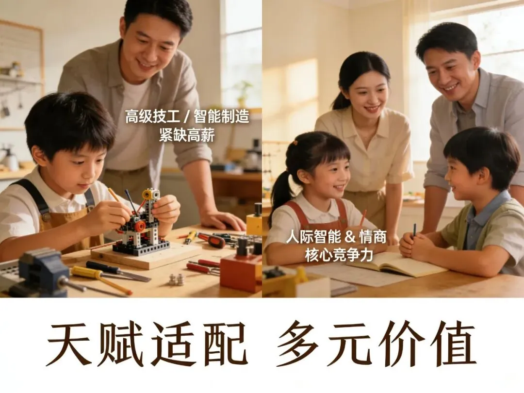 中考分流不可怕:如果孩子不想走学术路线,这5条路同样精彩 第3张