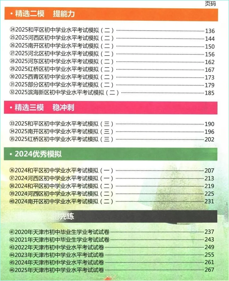 【中考资源】2026《一飞冲天•中考模拟试题汇编》全7科 第3张