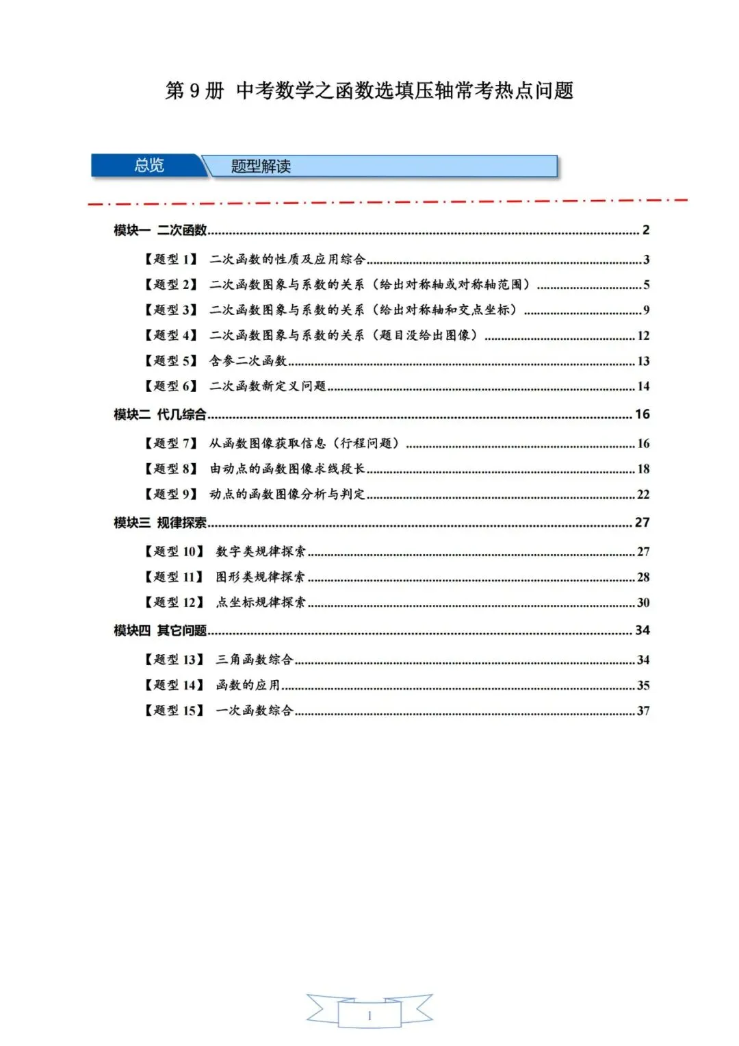 中考压轴经典13册——反比例函数14类题型 第10张