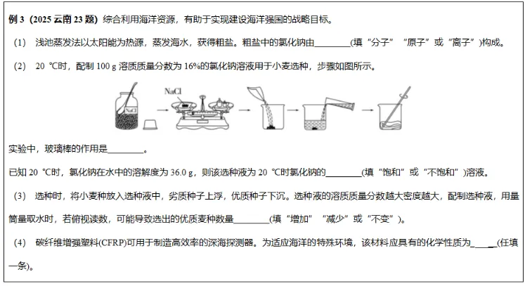 2026年云南中考化学考情变化趋势(预测) 第5张