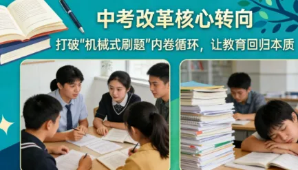 中考改革重磅落地!2026 年告别机械刷题、淡化升学内卷,多元录取让娃升学更公平! 第1张