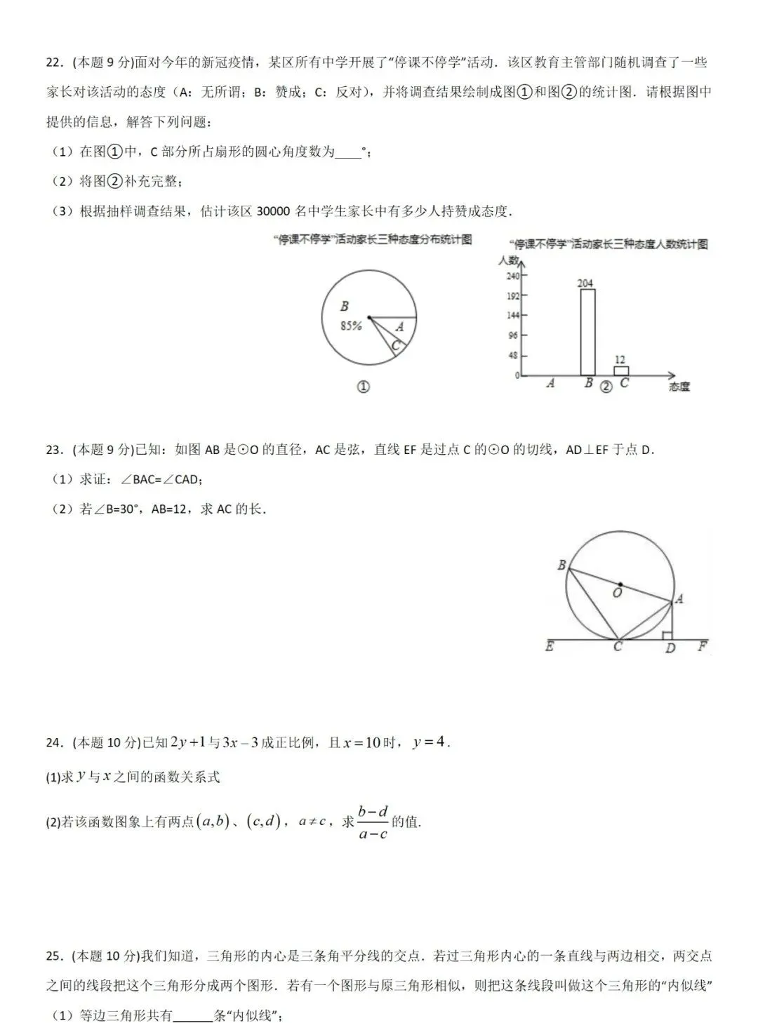 中考数学:压轴题的四大破解方法,附模拟试卷与解答 第6张