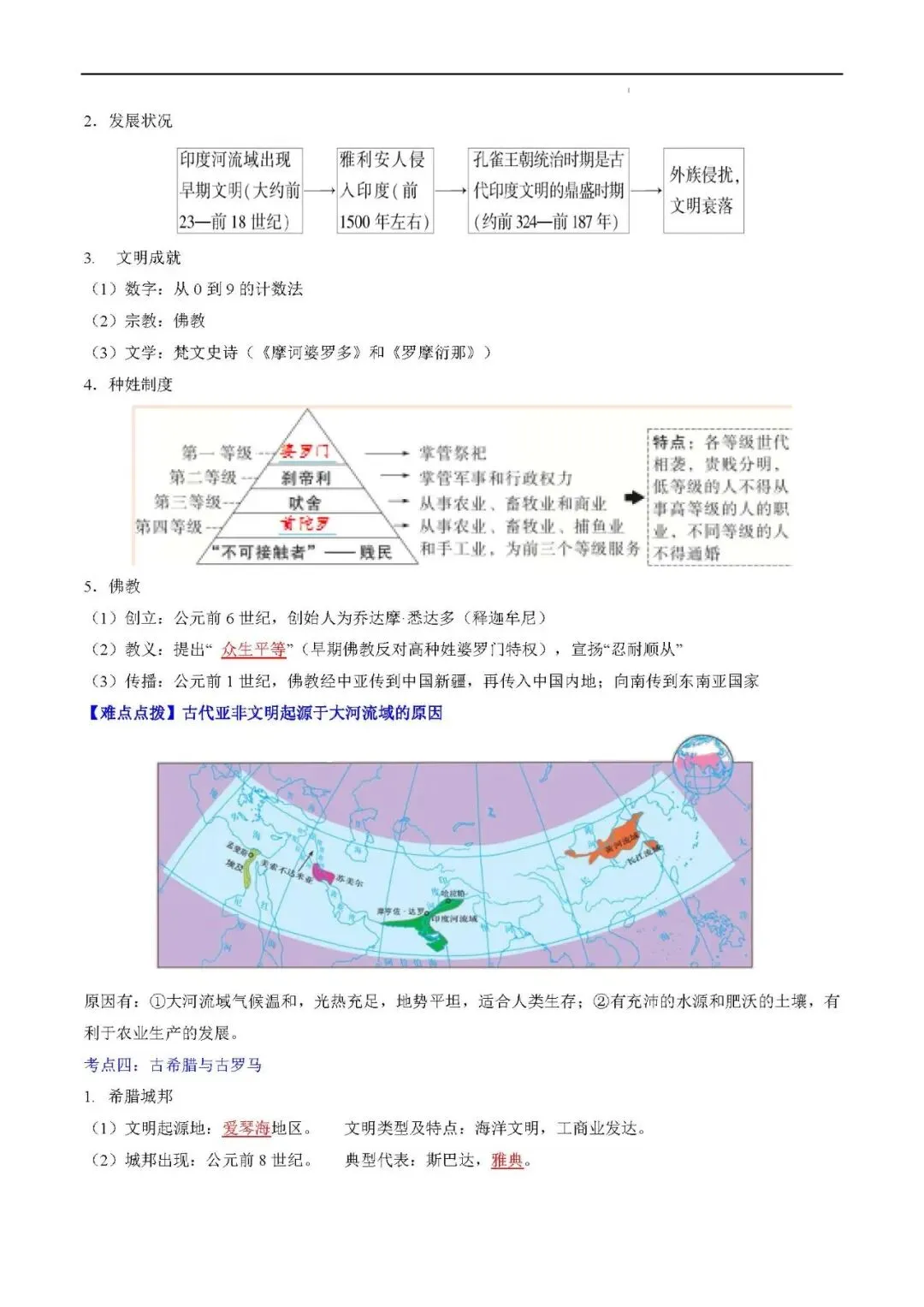 2026年中考复习九年级历史上册 第5张