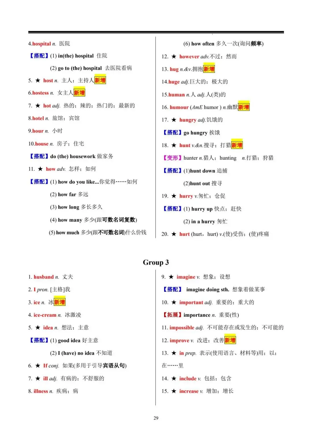 中考词汇 | 20 天搞定中考英语必背 1600 词 第30张
