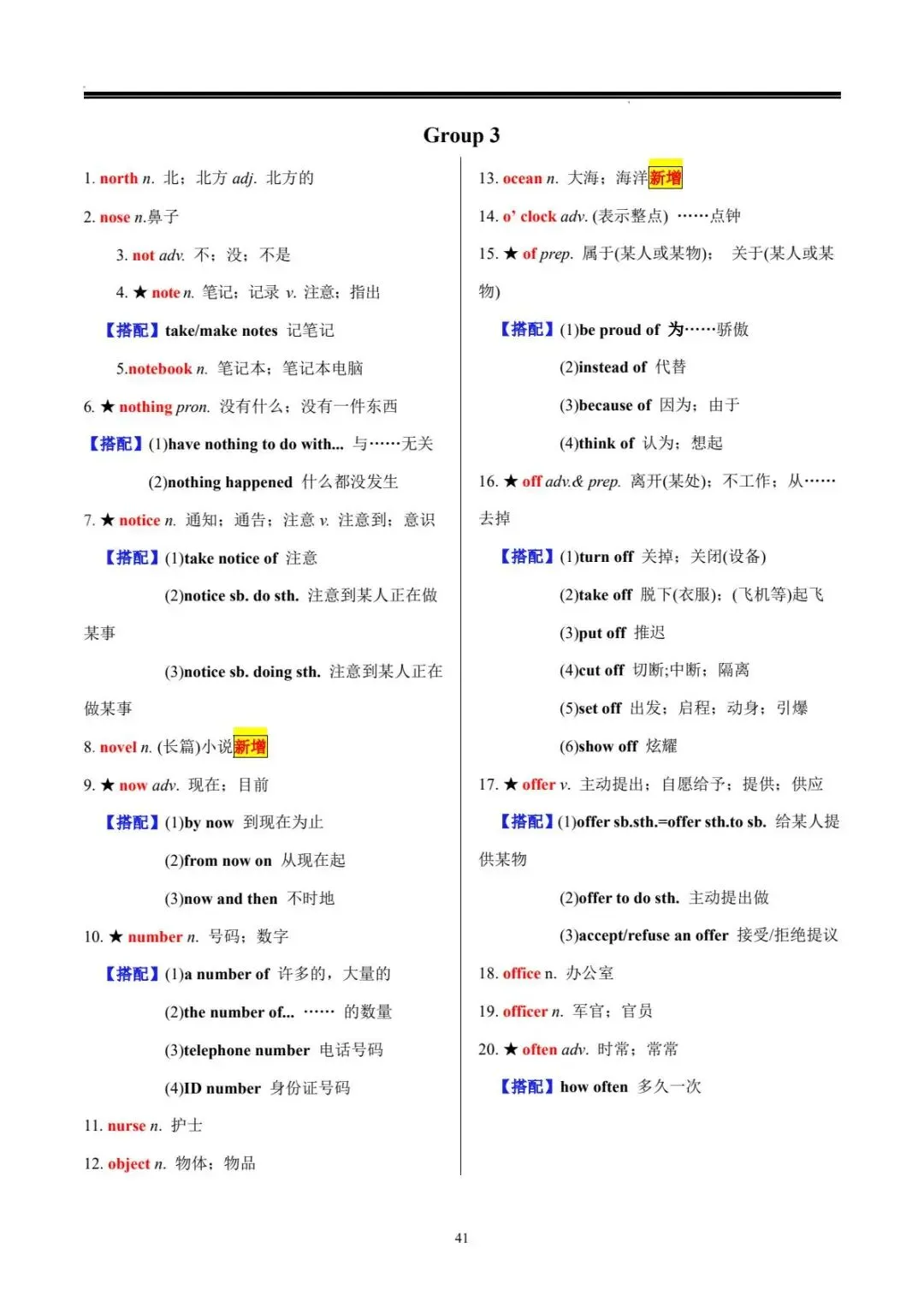 中考词汇 | 20 天搞定中考英语必背 1600 词 第42张