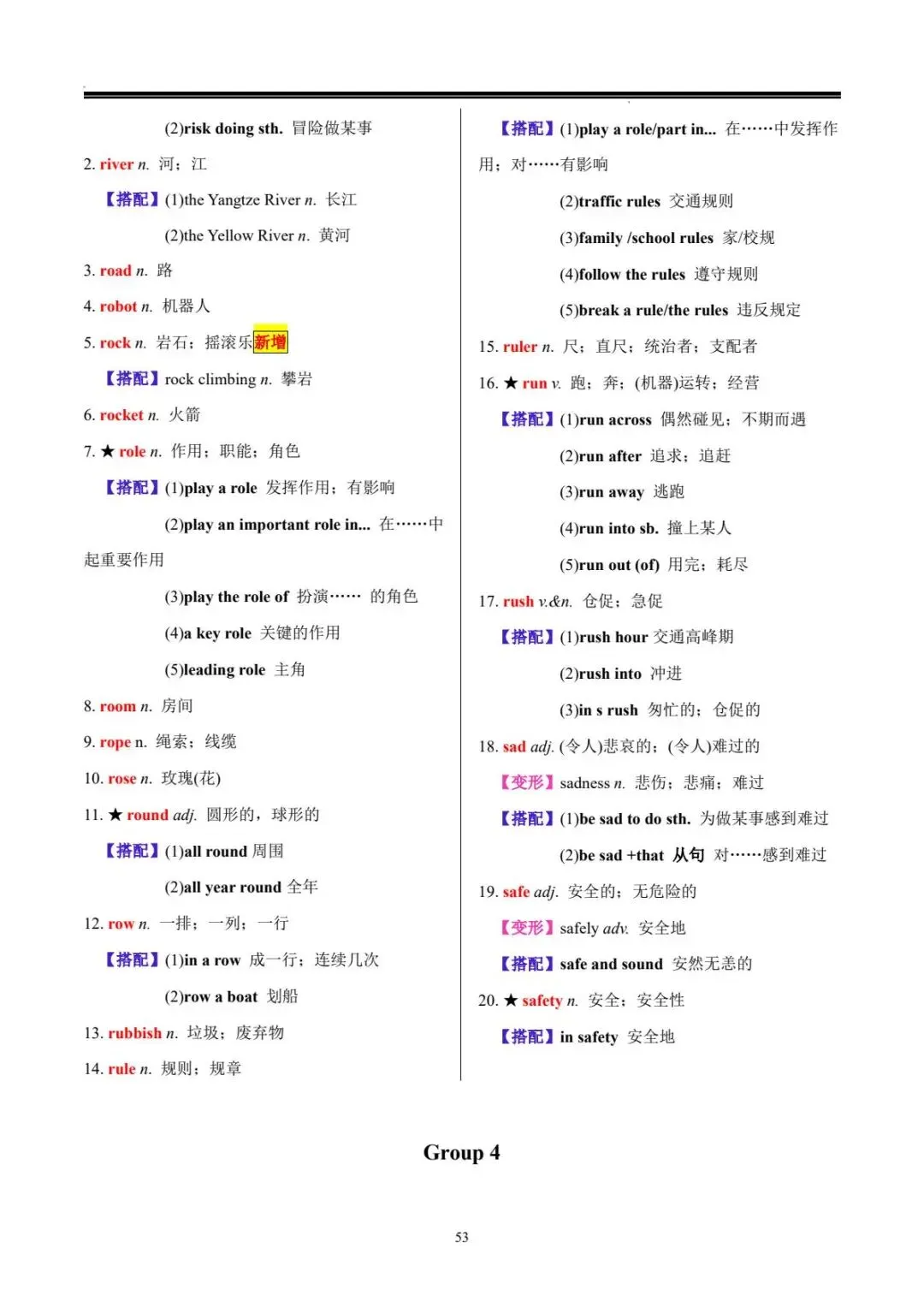 中考词汇 | 20 天搞定中考英语必背 1600 词 第54张