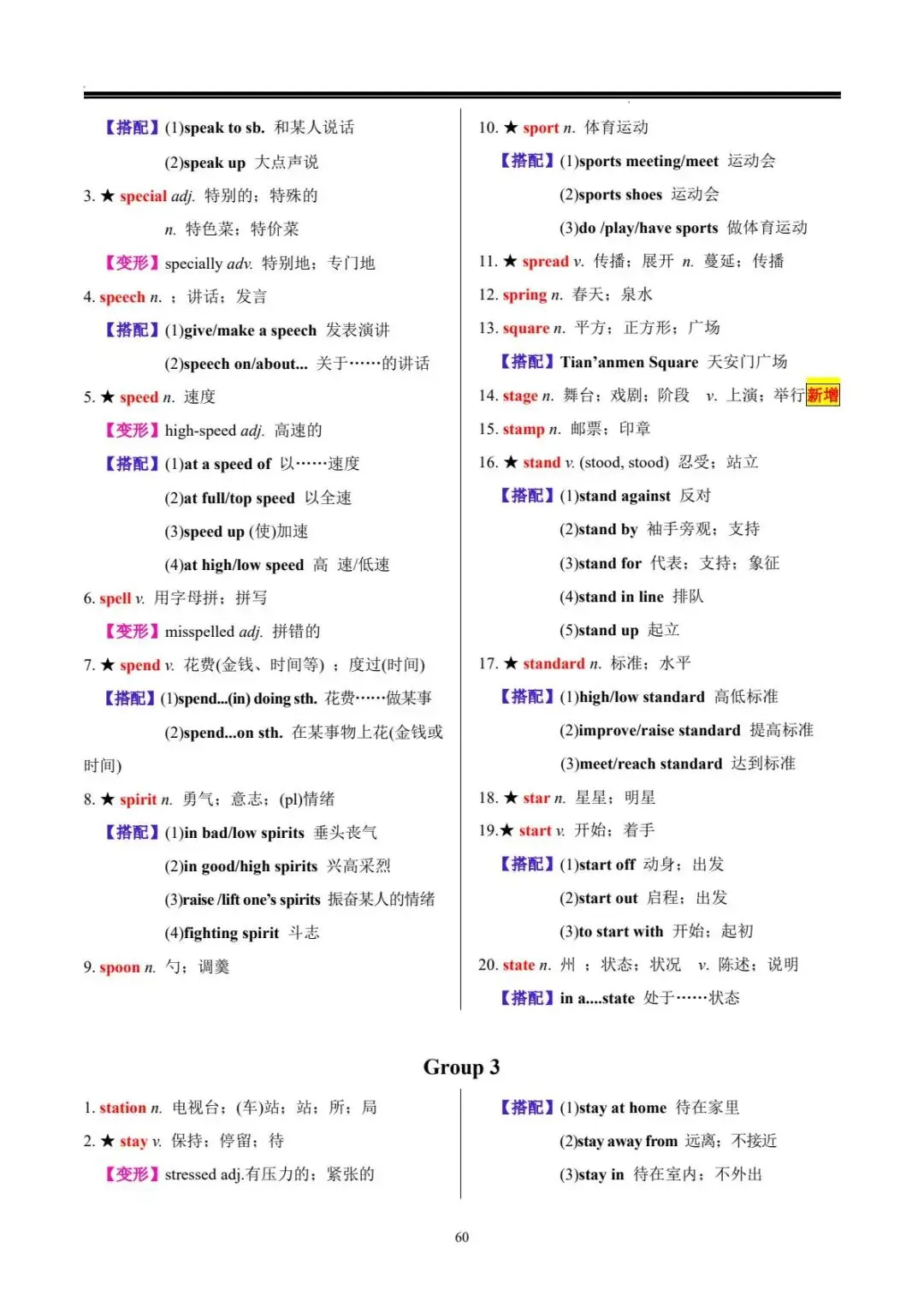 中考词汇 | 20 天搞定中考英语必背 1600 词 第61张