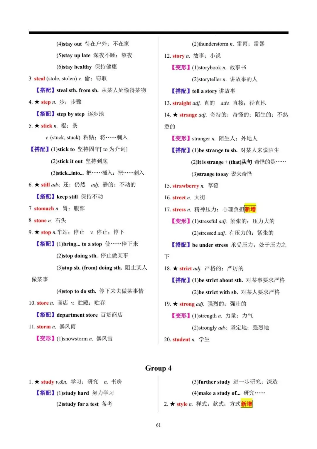 中考词汇 | 20 天搞定中考英语必背 1600 词 第62张