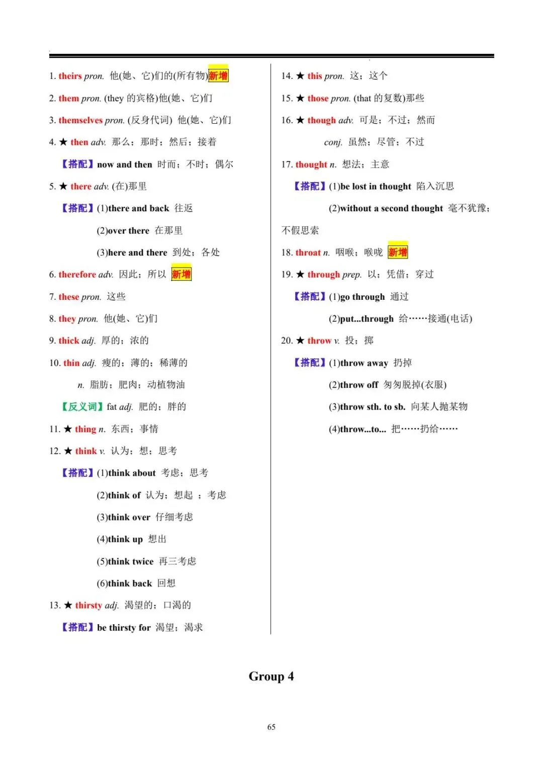 中考词汇 | 20 天搞定中考英语必背 1600 词 第66张