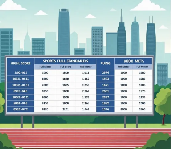 广东省各市中考体育满分标准!1000米和800米分别是: 第1张