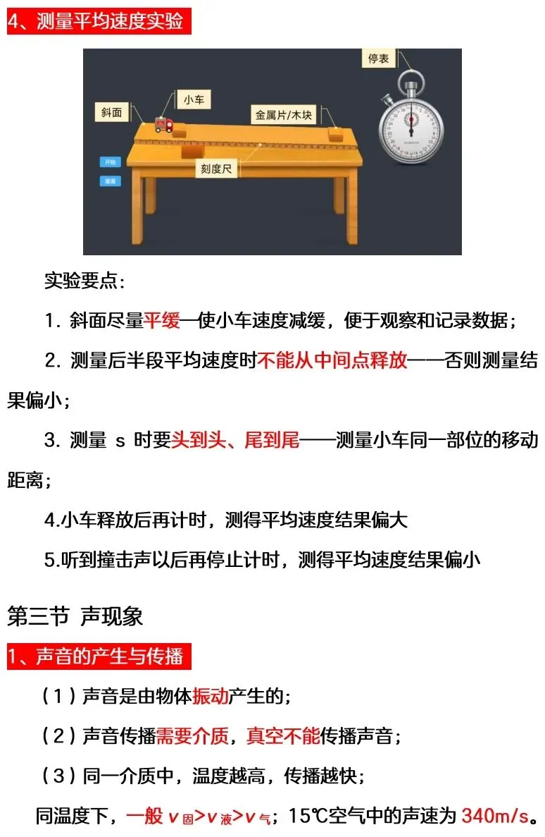 中考物理第一轮复习之运动速度+参照物+声音 第7张