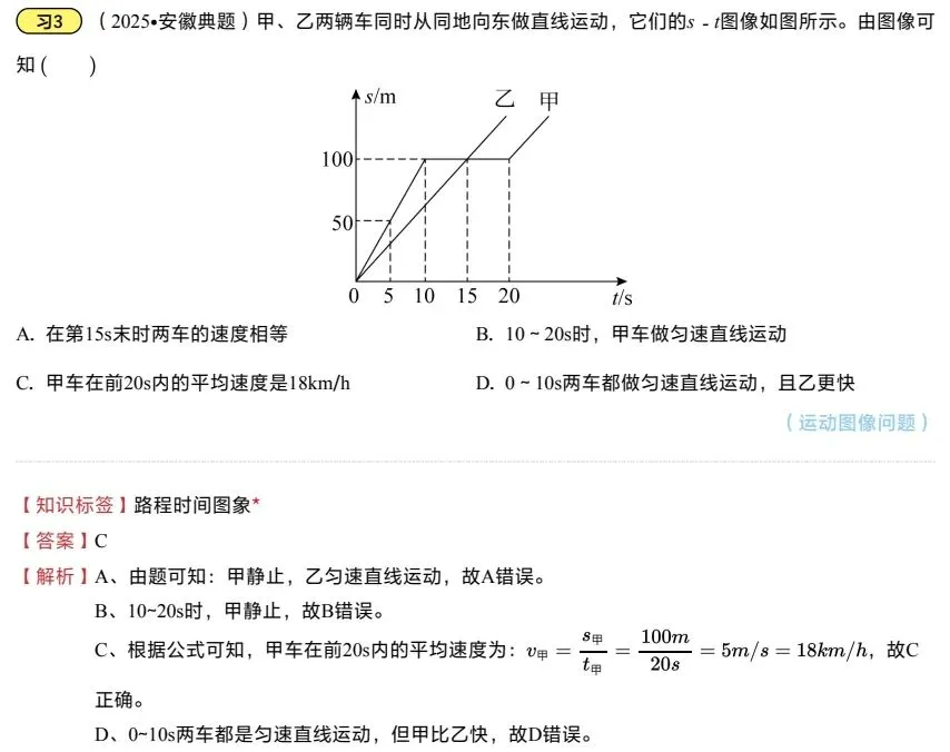 中考物理第一轮复习之运动速度+参照物+声音 第11张