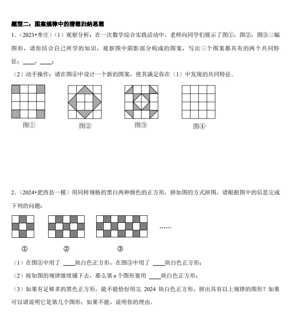 2026版中考数学《压轴题专项训练》 第5张