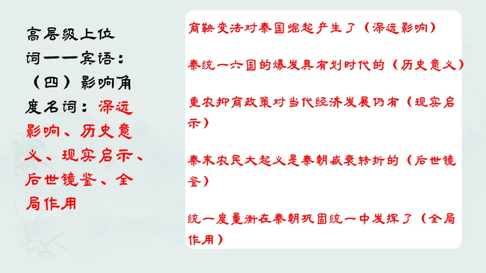 2026中考历史复习方法系列——初中历史高频词+示例句(2016部编版)【长期会员分享】六本书100个关键动词与名词600个例句,包括六本书 第28张