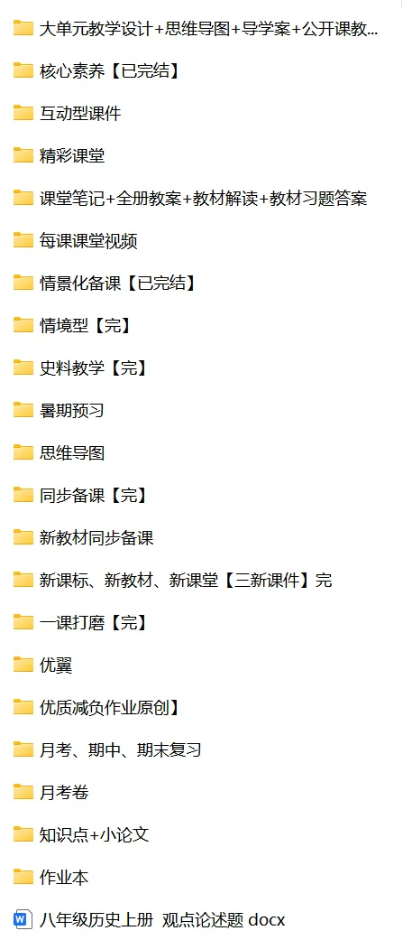 2026中考历史复习方法系列——初中历史高频词+示例句(2016部编版)【长期会员分享】六本书100个关键动词与名词600个例句,包括六本书 第35张