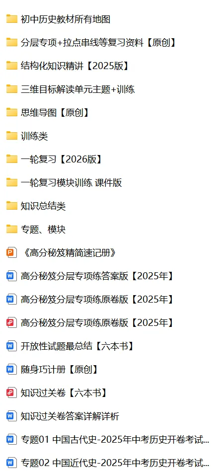 2026中考历史复习方法系列——初中历史高频词+示例句(2016部编版)【长期会员分享】六本书100个关键动词与名词600个例句,包括六本书 第43张