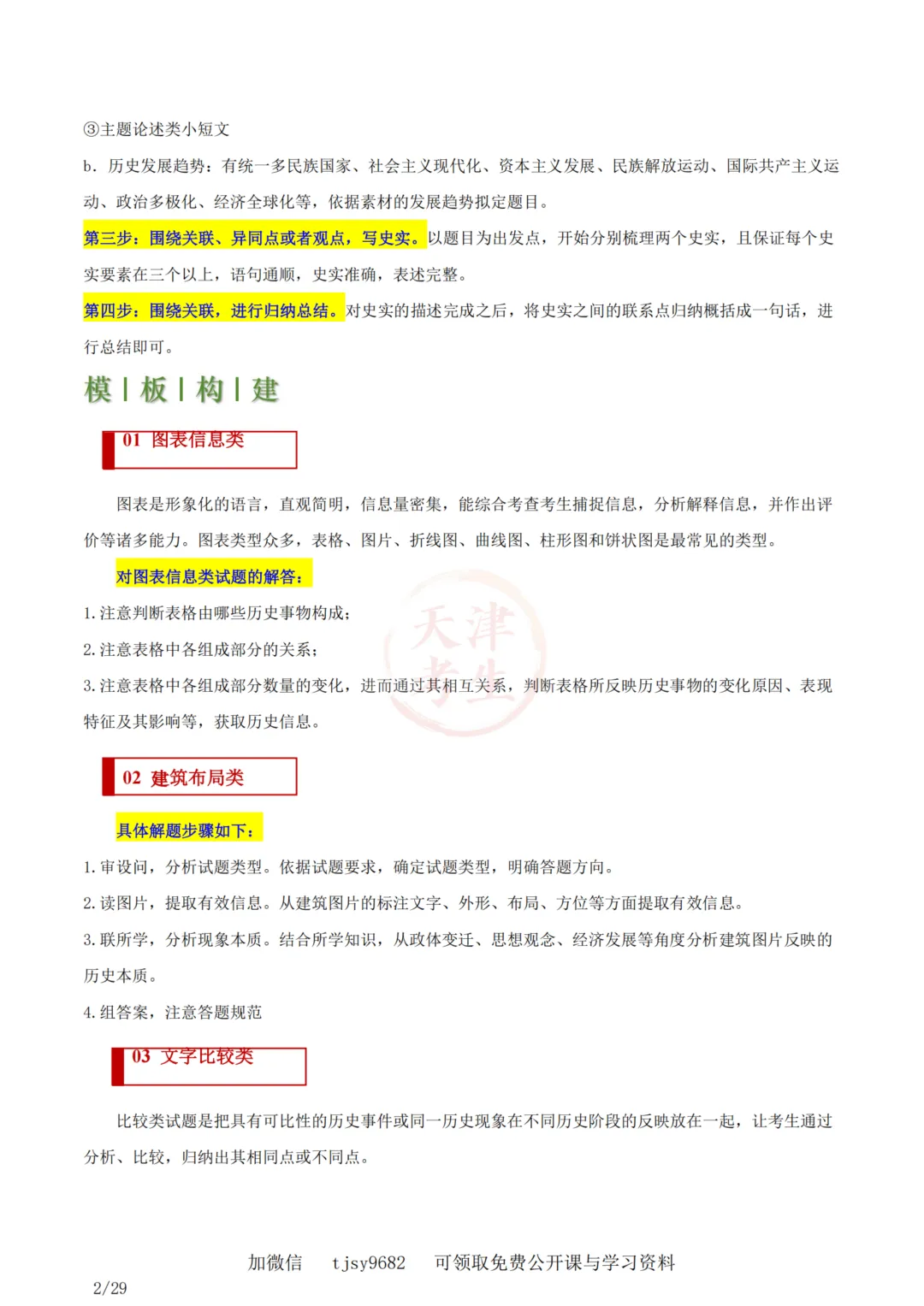 中考历史答题模板11——小论文题 第3张