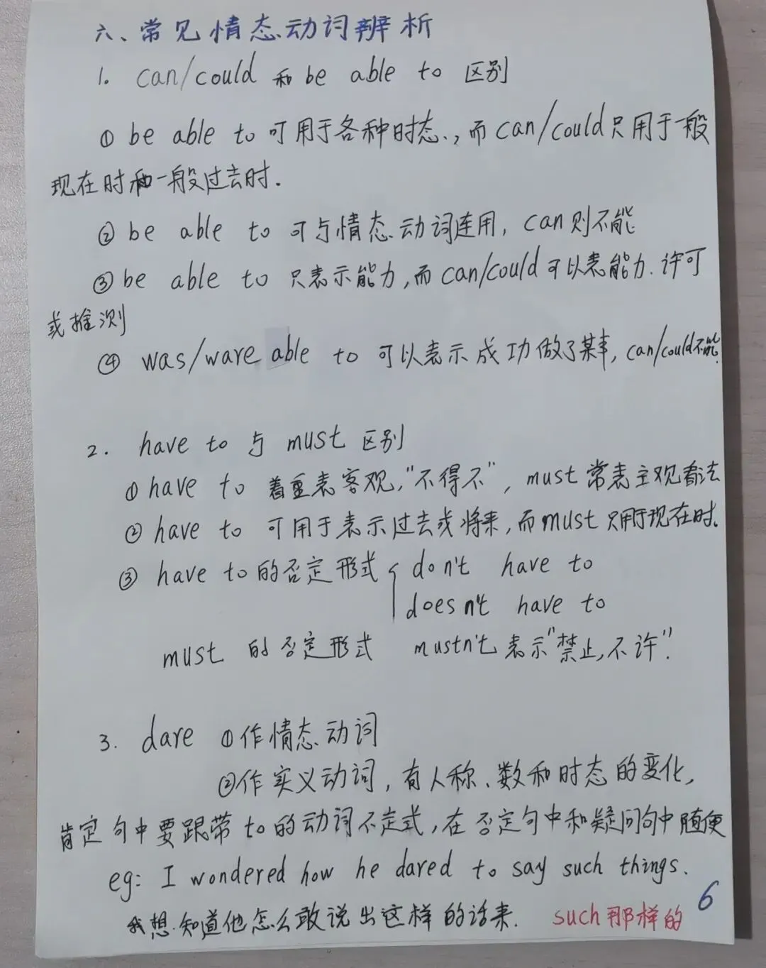 中考情态动词 第6张