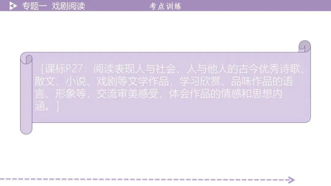 【最新2026年中考总复习】文学作品阅读:戏剧阅读·考点讲解、训练(课件) 第20张 【最新2026年中考总复习】文学作品阅读:戏剧阅读·考点讲解、训练(课件) 第20张