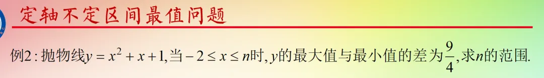 二次函数区间最值专题--中考重难点专训 第4张