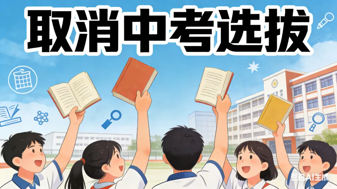 第一个取消中考选拔的城市出现了 第1张